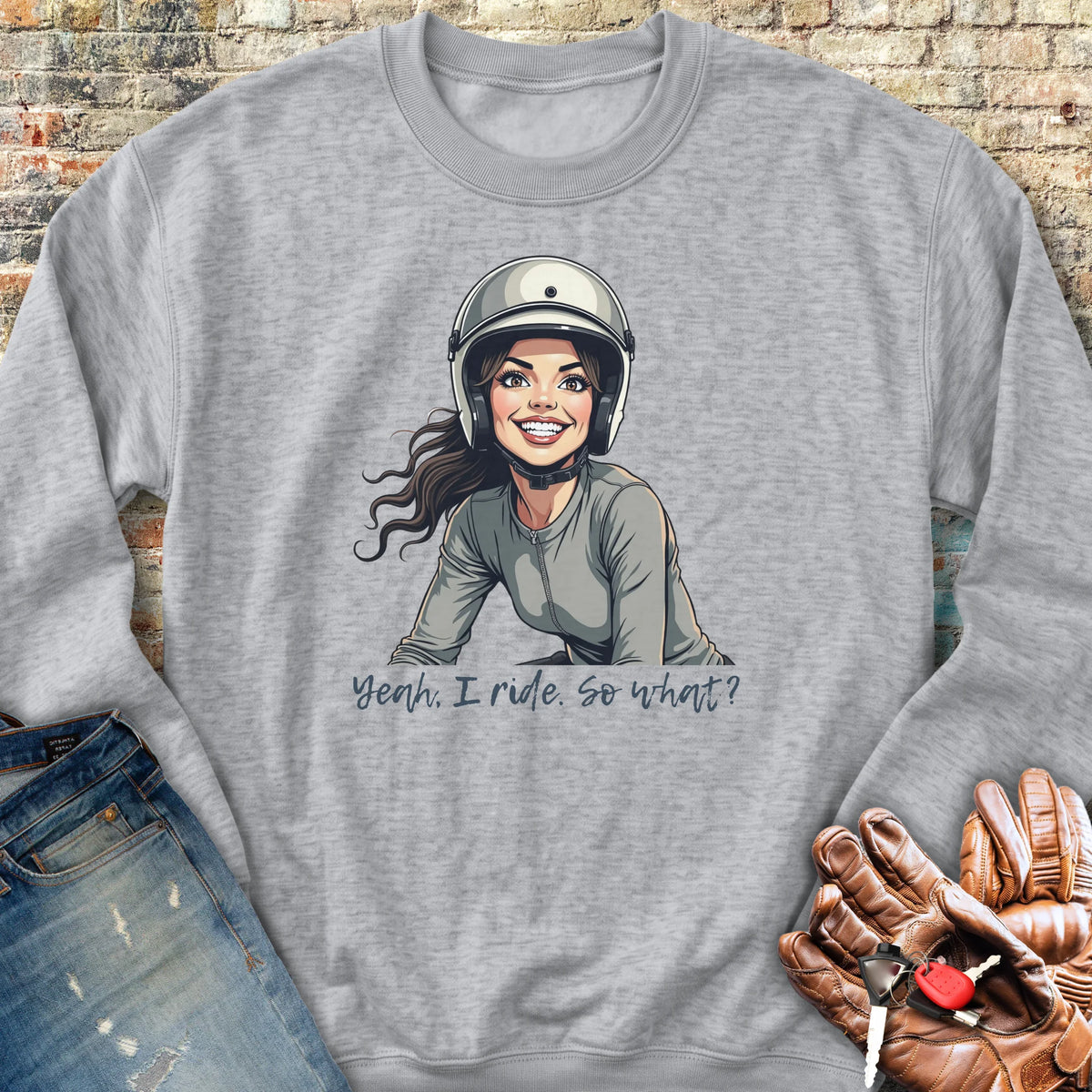 So What Sweatshirt - Sport Grey