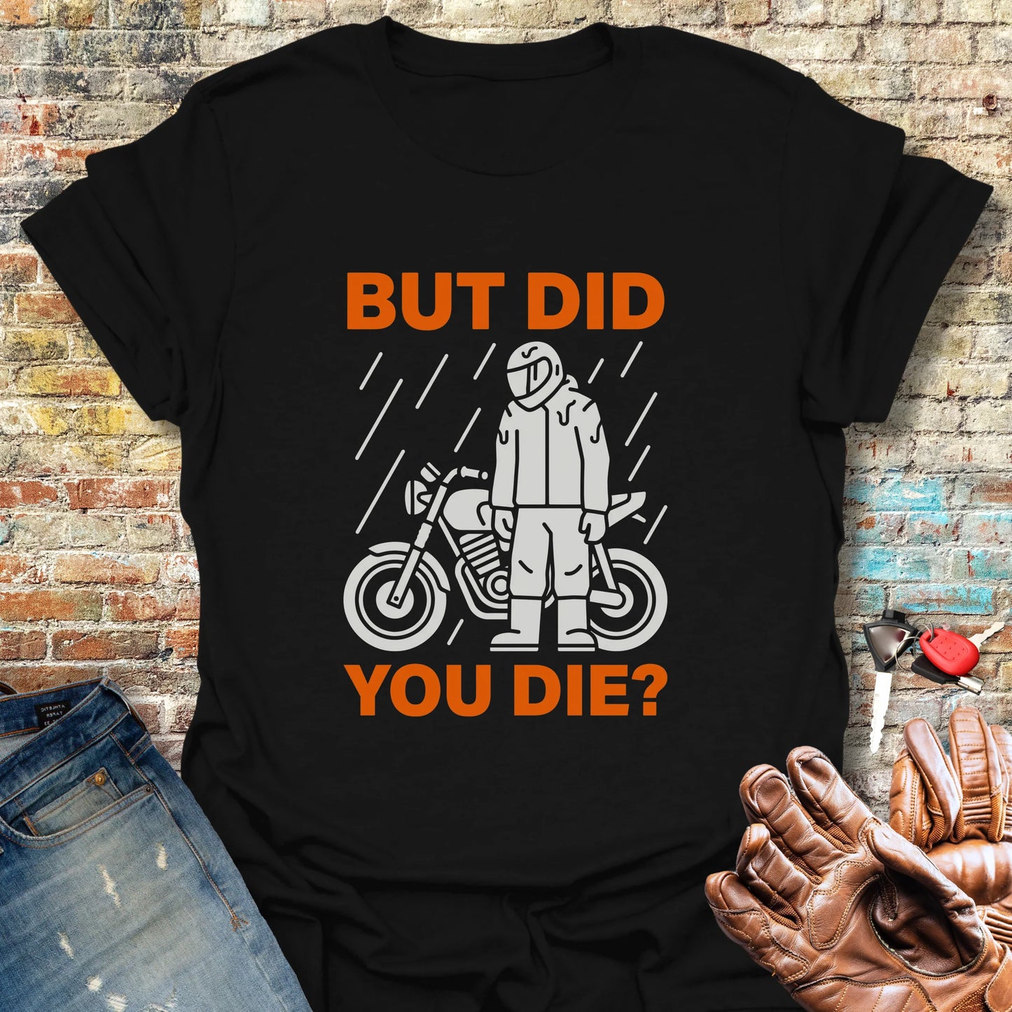 Soaked But Survived T-Shirt - Black