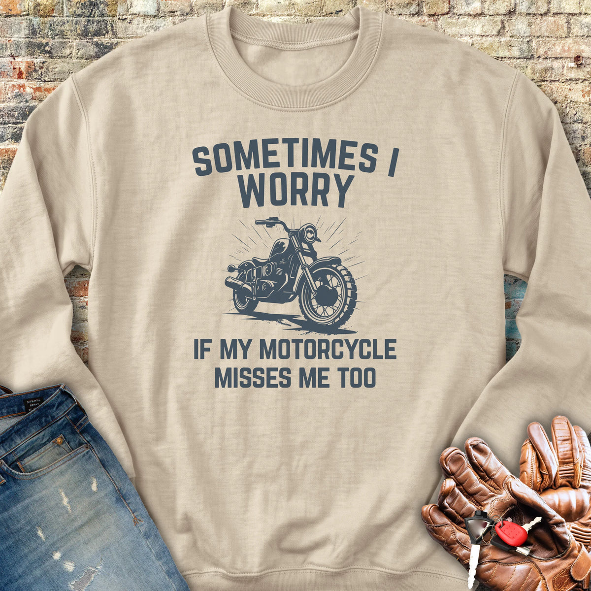Sometimes (Cruiser) Sweatshirt - Sand