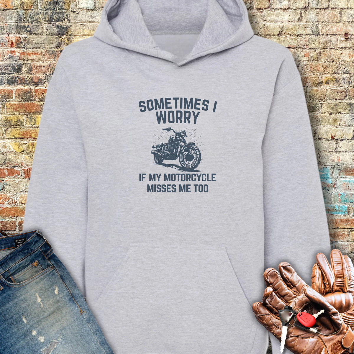 Sometimes (Cruiser) Hoodie - Sport Grey