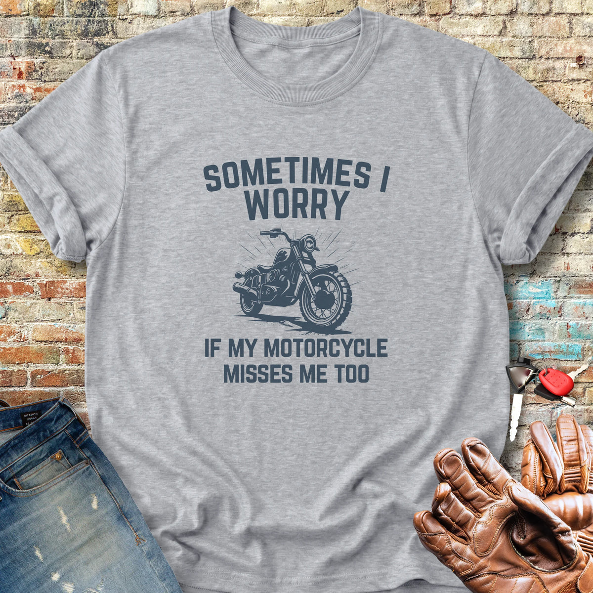 Sometimes (Cruiser) Classic T-Shirt - Sport Grey