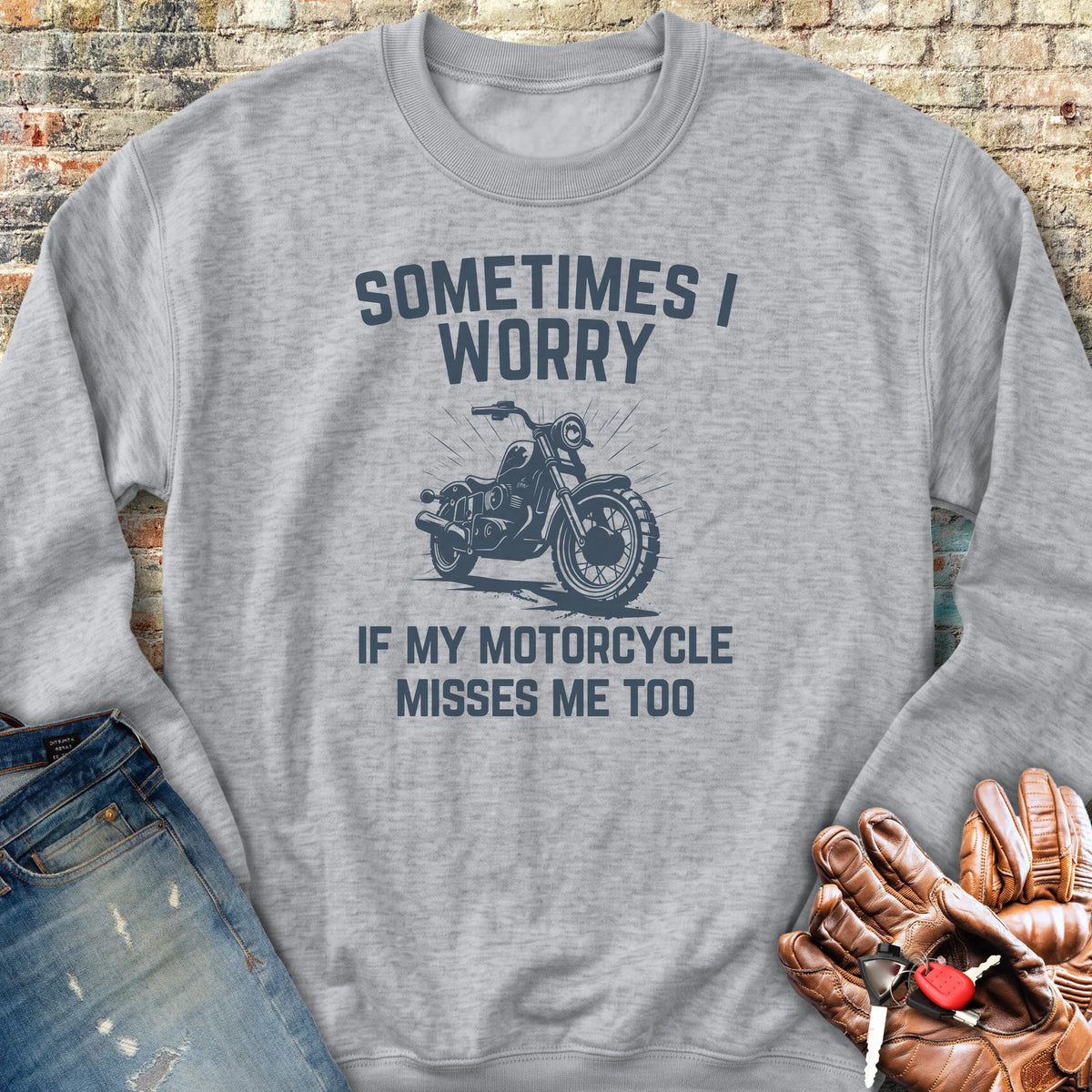 Sometimes (Cruiser) Sweatshirt - Sport Grey