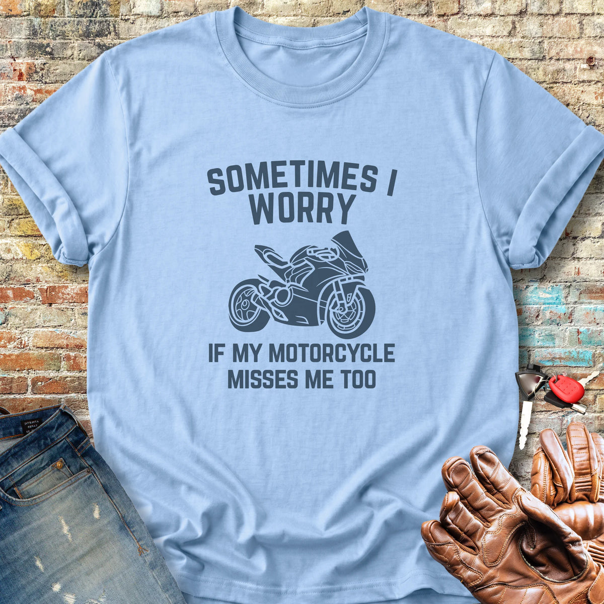 Sometimes (Sport) Classic T-Shirt - Light Blue