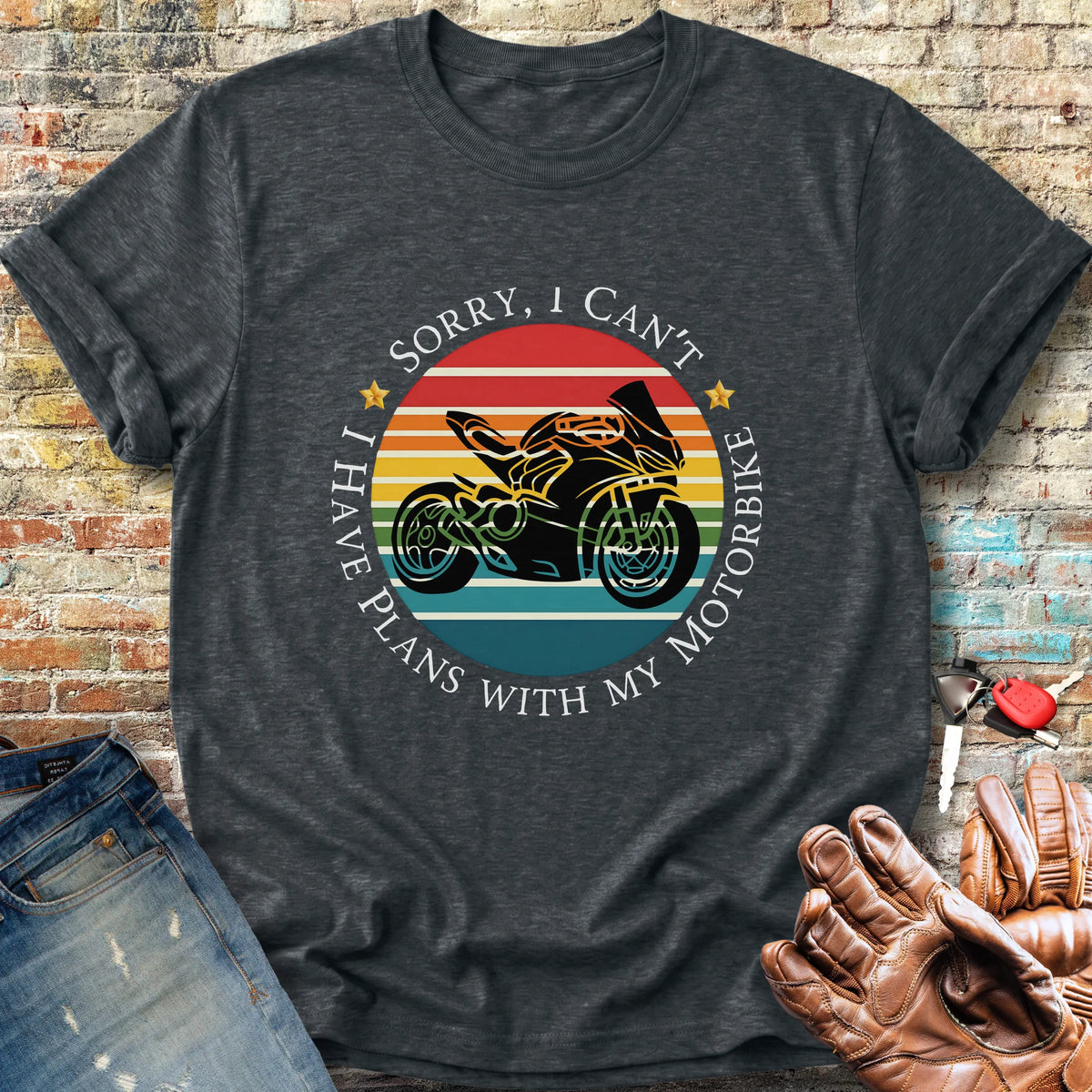 Sorry I Can't Classic T-Shirt - Dark Heather
