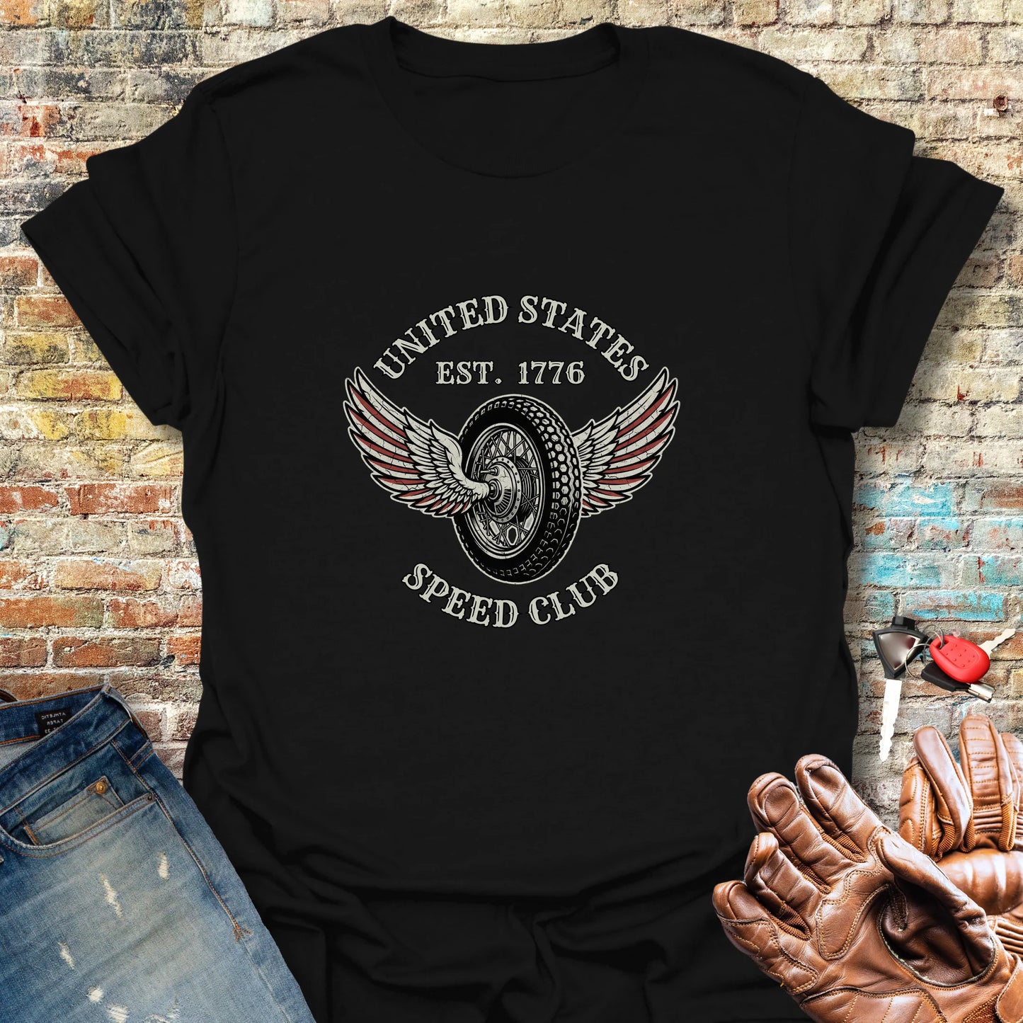 Speed Club 250 T-Shirt - Black
