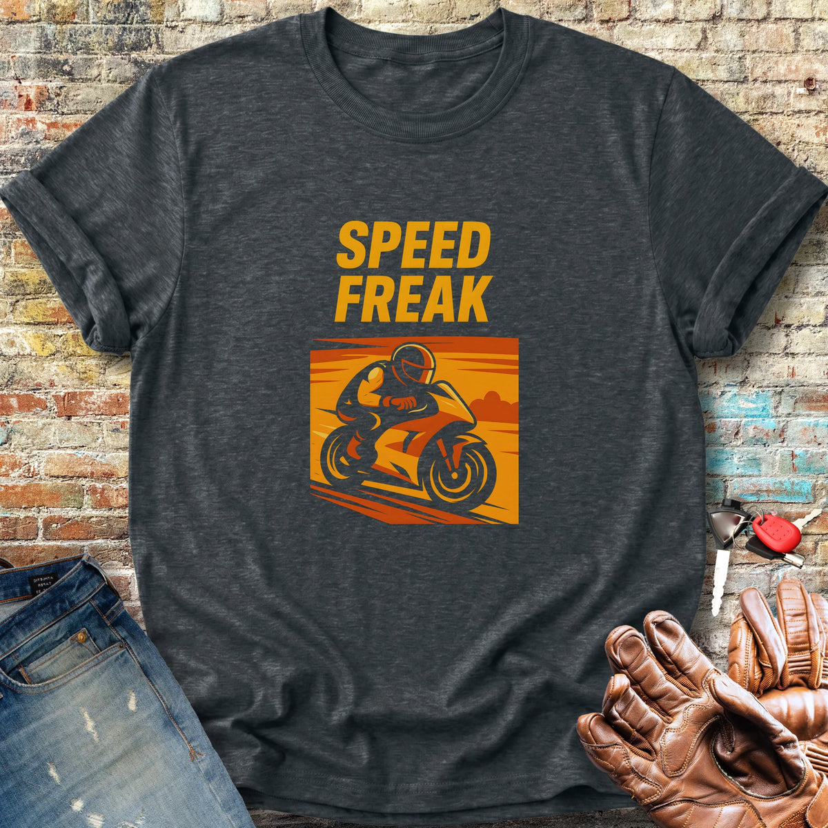 Speed Freak Classic T-Shirt - Dark Heather