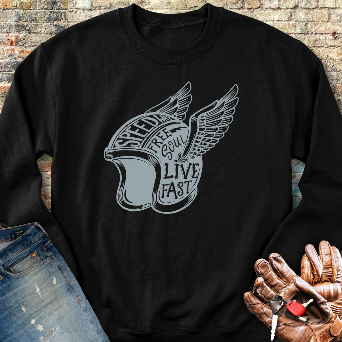 Speedway Sweatshirt - Black