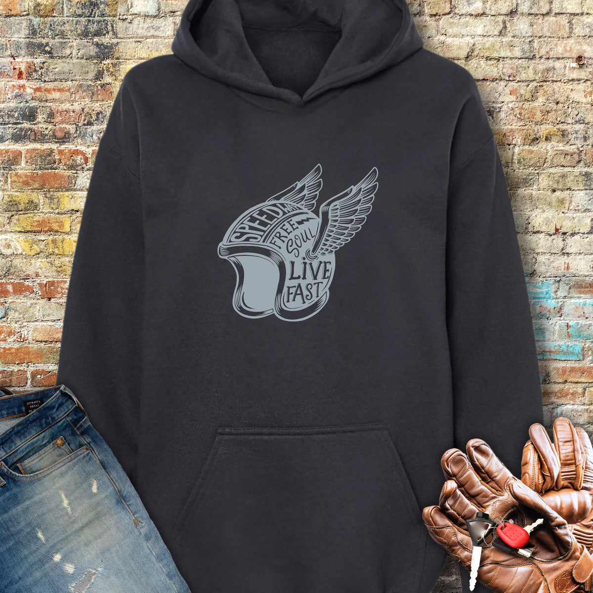 Speedway Hoodie - Black
