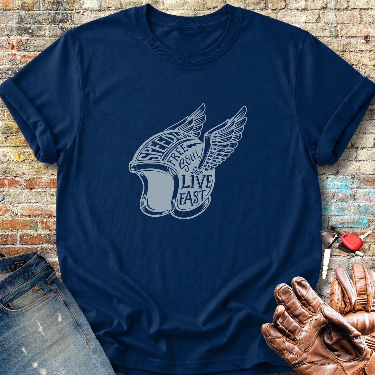 Speedway Classic T-Shirt - Navy