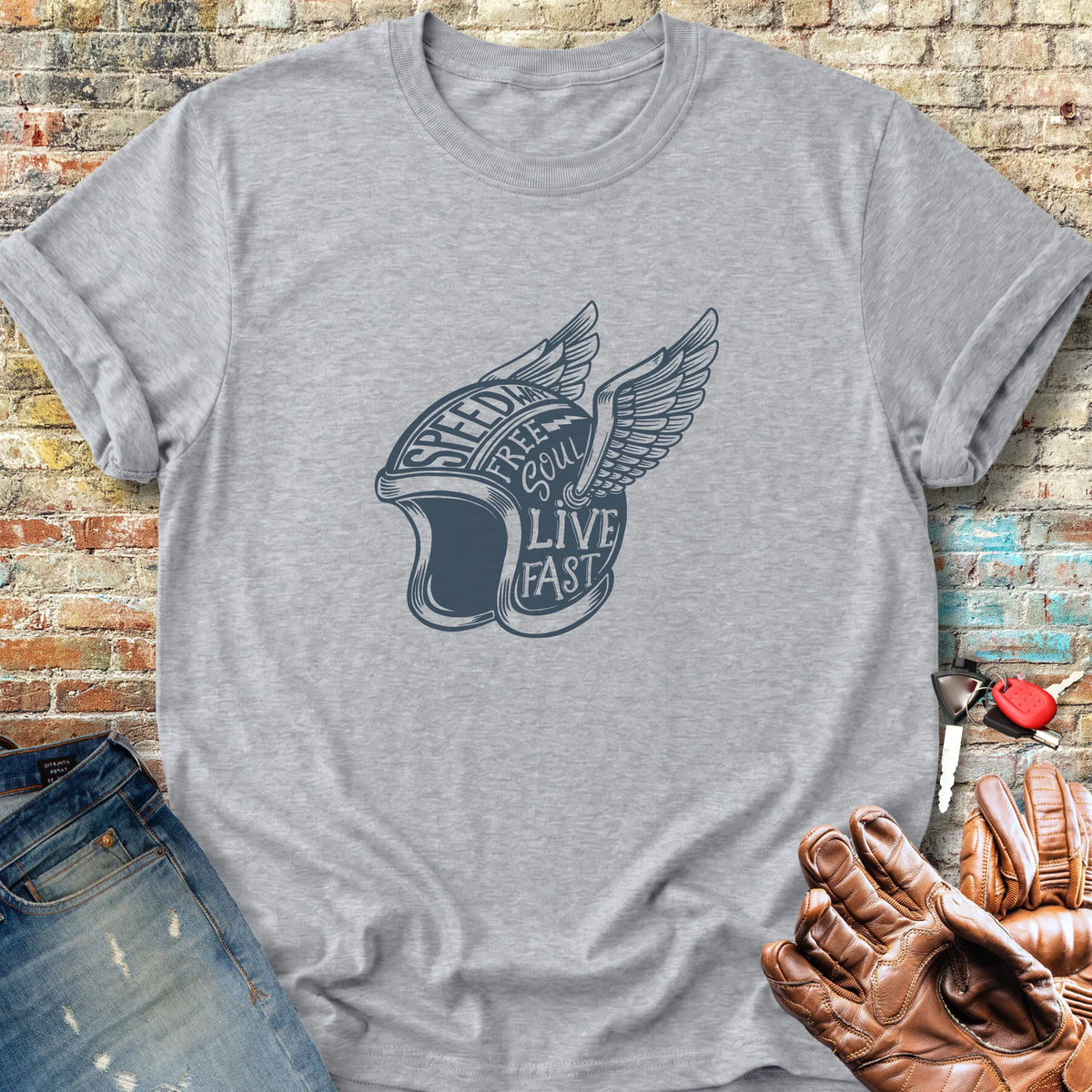 Speedway Classic T-Shirt - Sport Grey