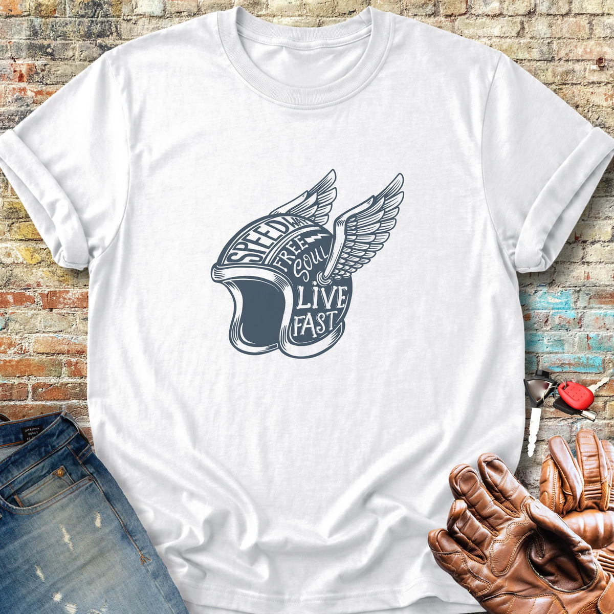 Speedway Classic T-Shirt - White