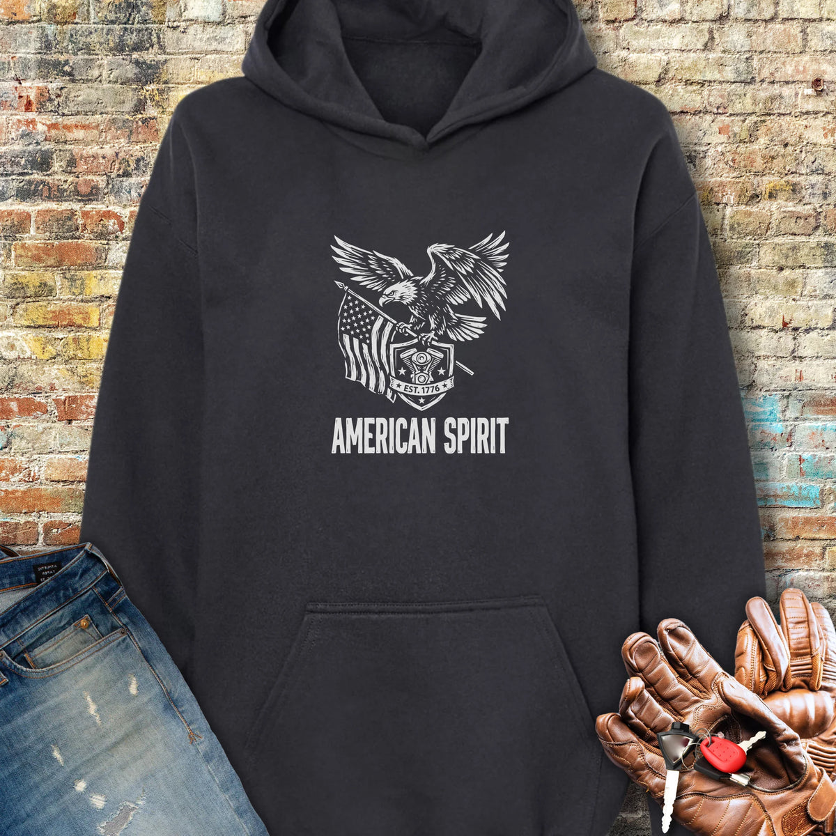 Spirit 250 Hoodie - Black