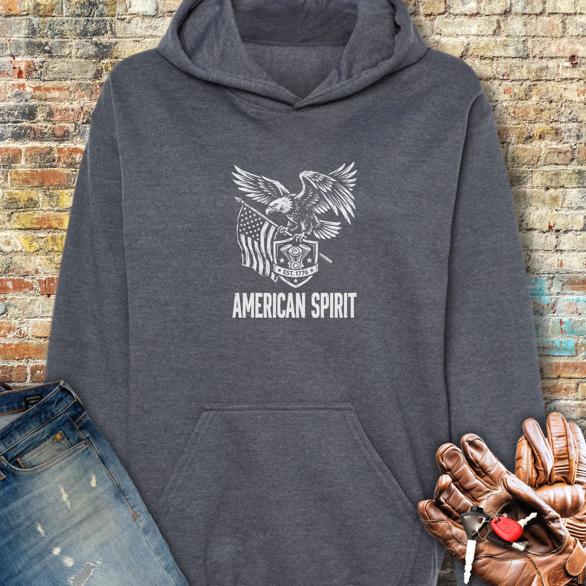 Spirit 250 Hoodie - Dark Heather