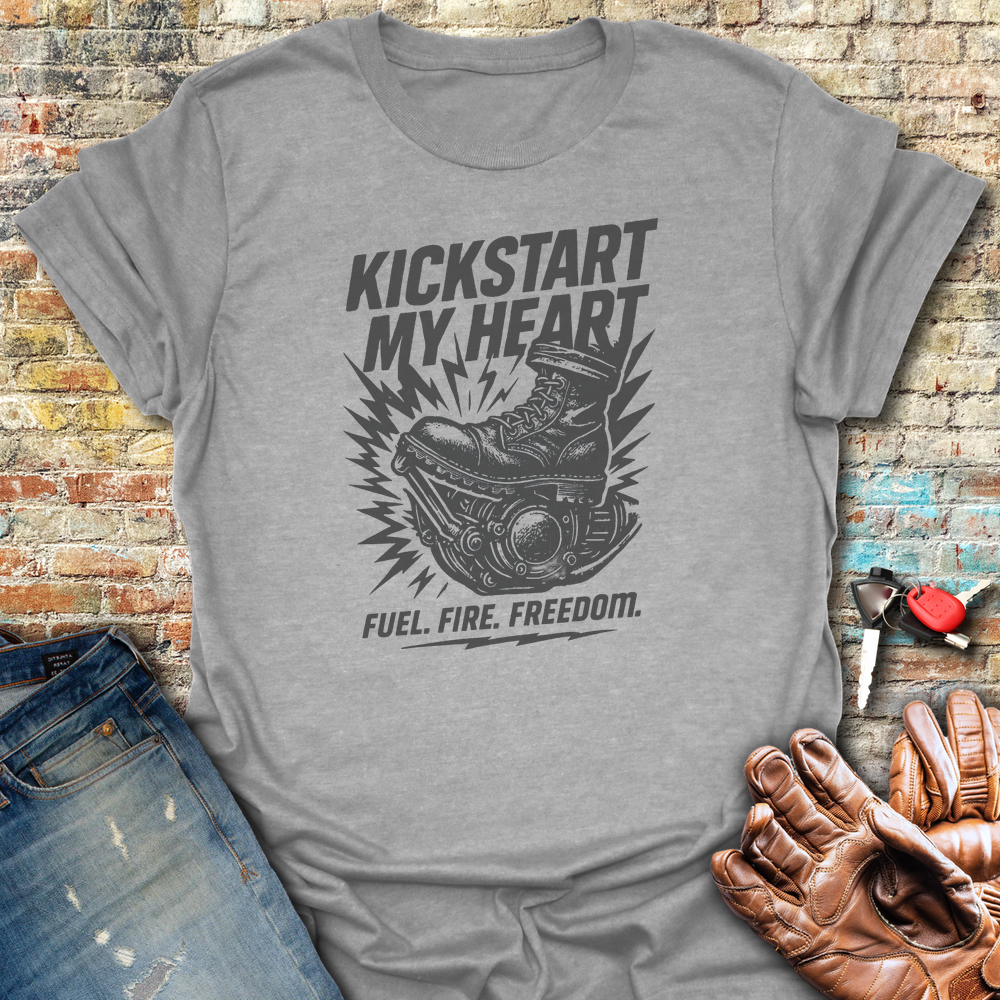Kickstart T-Shirt - Sport Grey