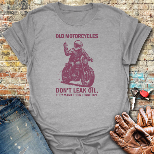 Oil Leak T-Shirt - Sport Grey