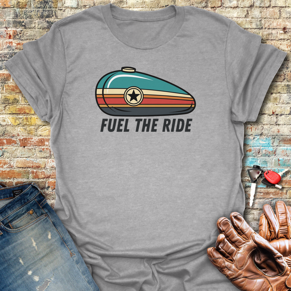 Fuel The Ride T-Shirt - Sport Grey