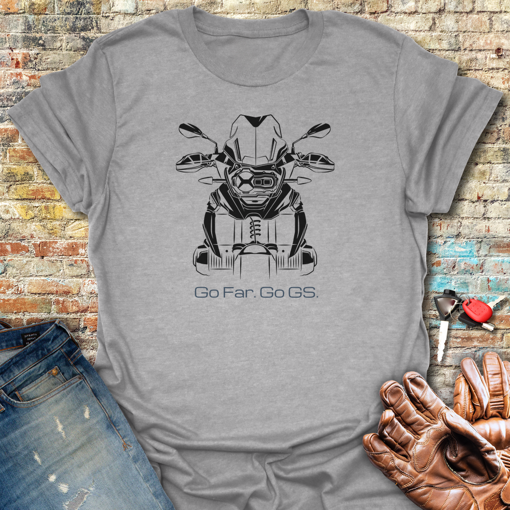 Go Far T-Shirt - Sport Grey