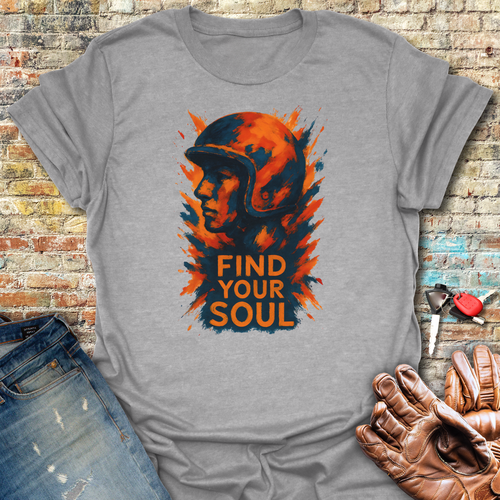 Find Your Soul T-Shirt - Sport Grey