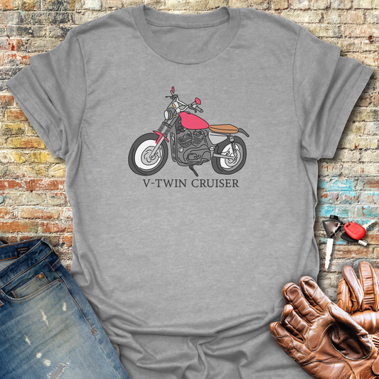 Cruiser Colour T-Shirt - Sport Grey