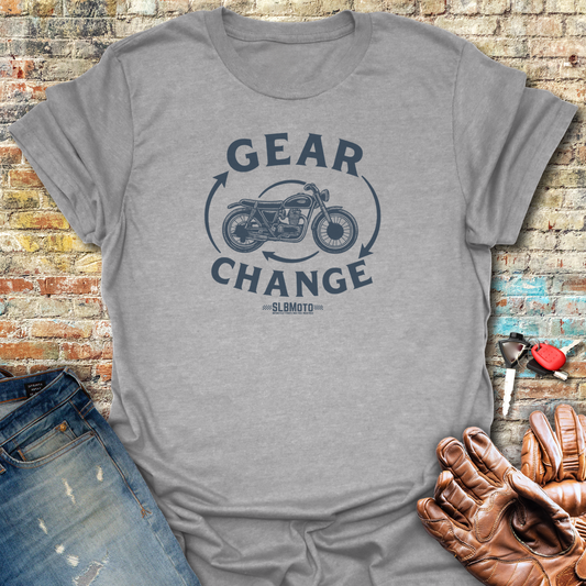 Gear Change T-Shirt - Sport Grey