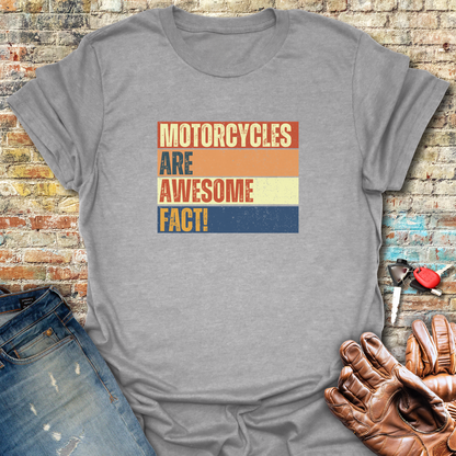 Facts Block T-Shirt - Sport Grey