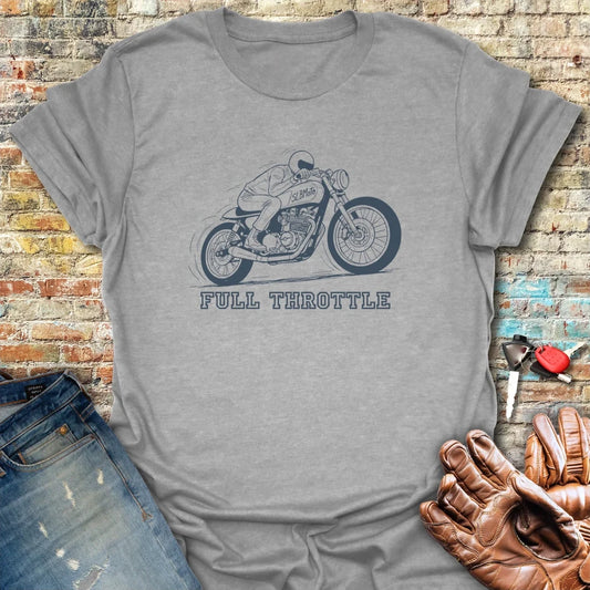 Full Throttle T-Shirt - Sport Grey