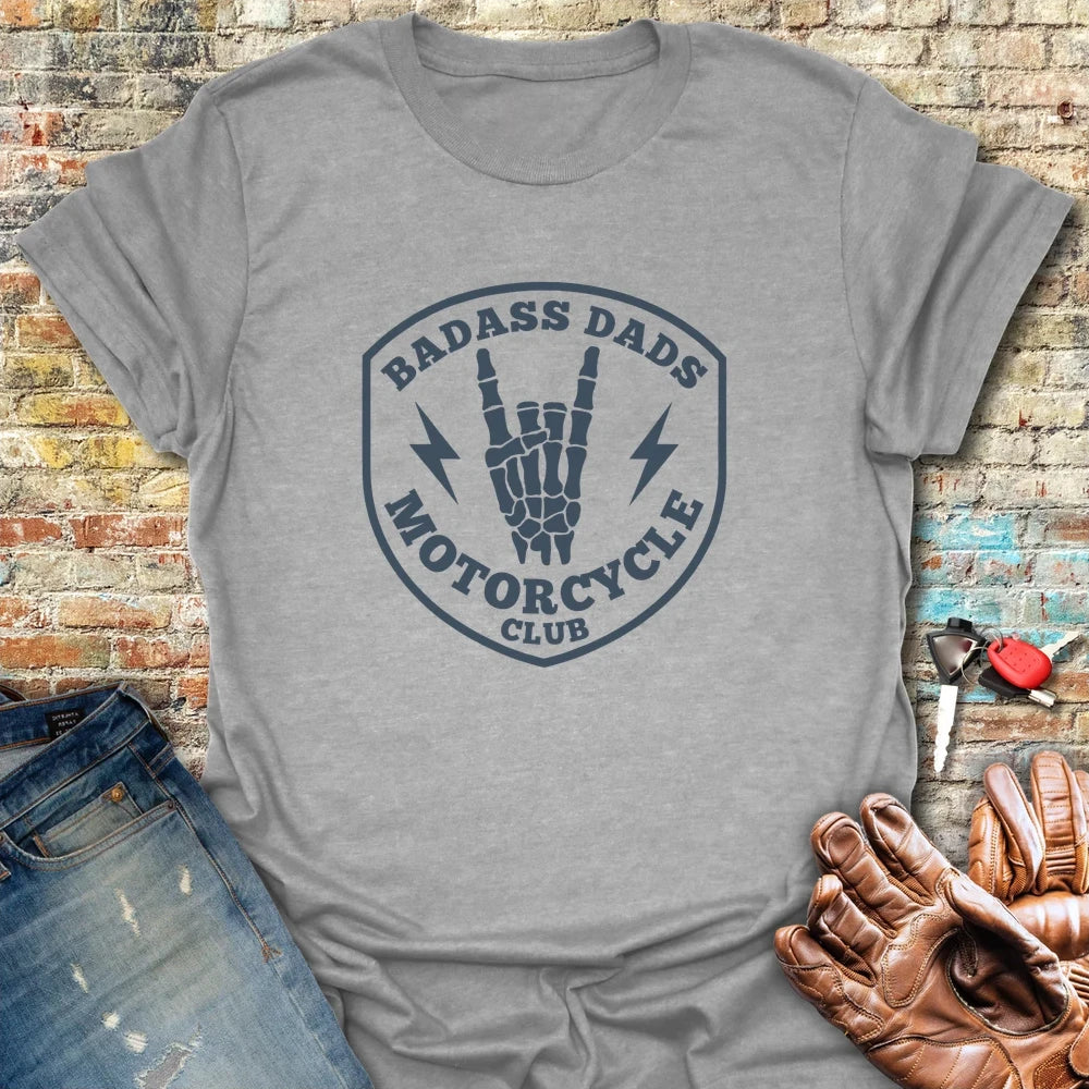 Badass Dads T-Shirt - Sport Grey