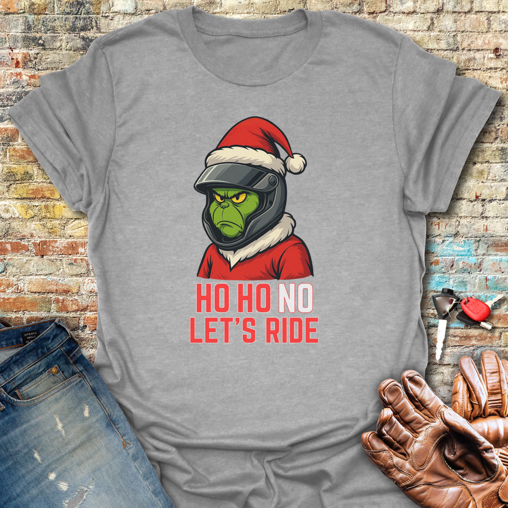 Ho Ho No T-Shirt - Sport Grey