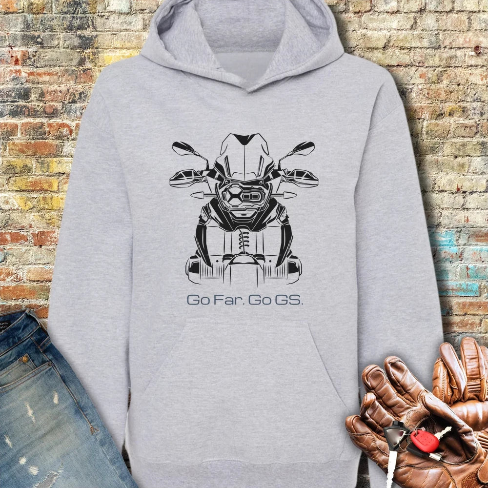 Go Far Hoodie - Sport Grey