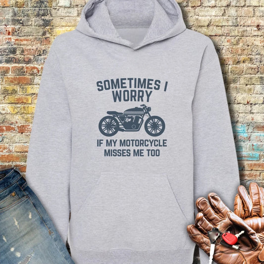 Sometimes (Cafe) Hoodie - Sport Grey