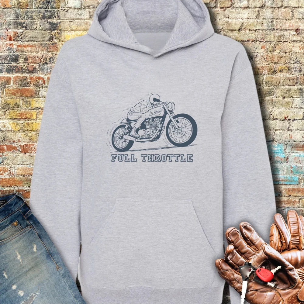 Full Throttle Hoodie - Sport Grey