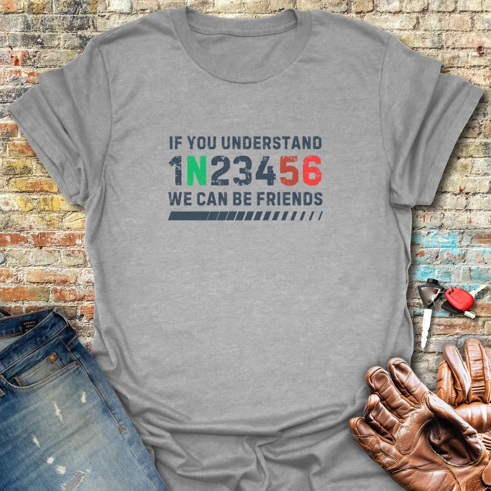 Friends T-Shirt - Sport Grey