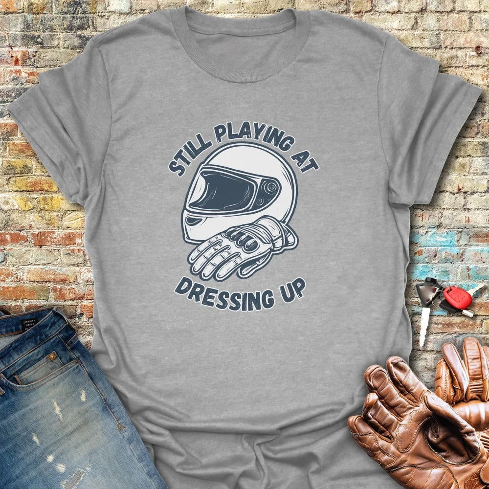 Dressing Up T-Shirt - Sport Grey