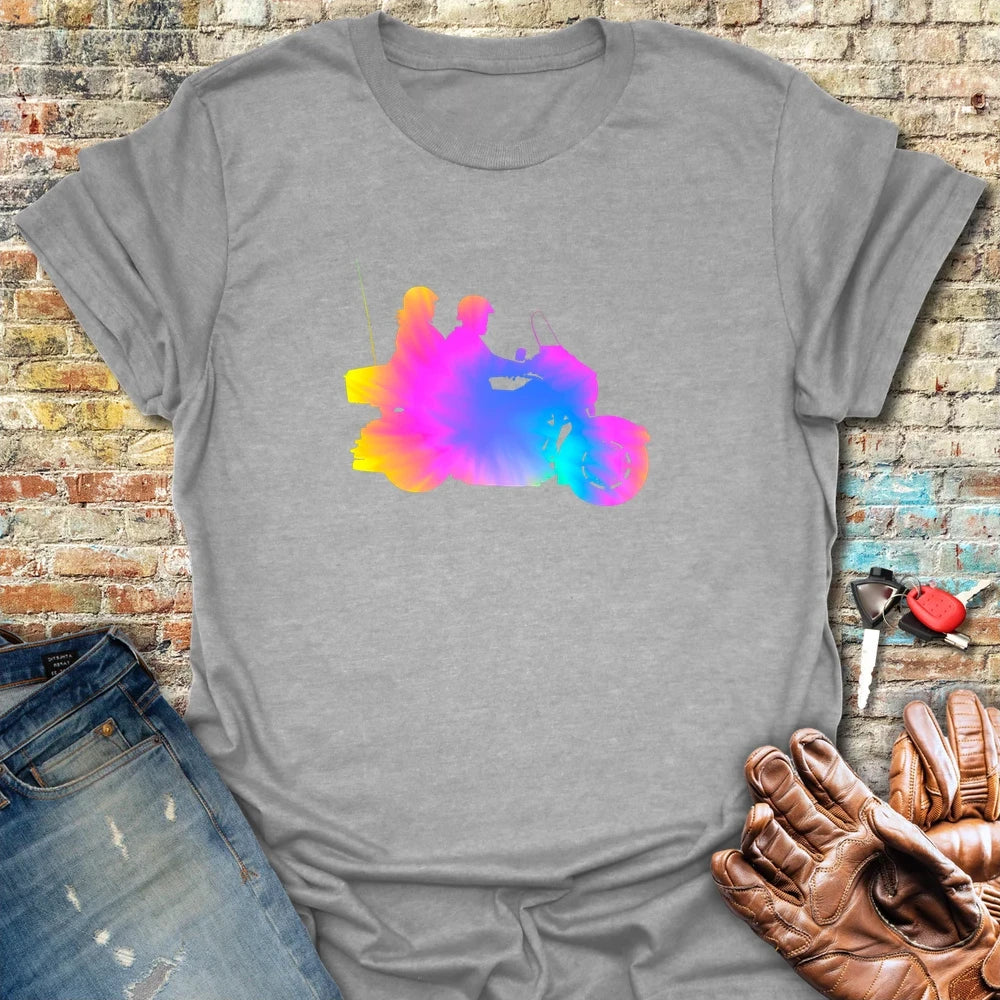 Paint Explosion T-Shirt - Sport Grey