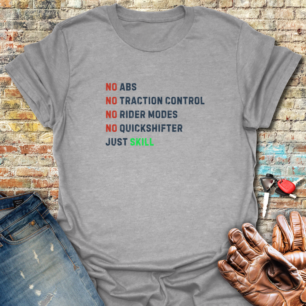 Skill T-Shirt - Sport Grey