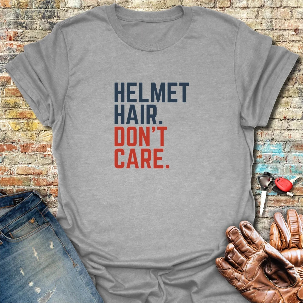 Don't Care T-Shirt - Sport Grey