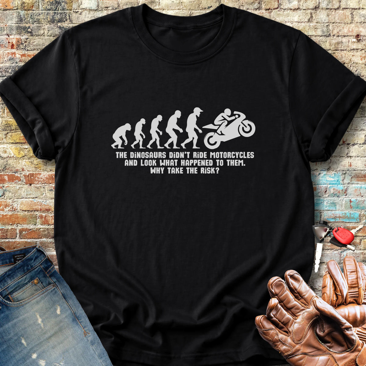 Sports Dinosaurs Classic T-Shirt - Black