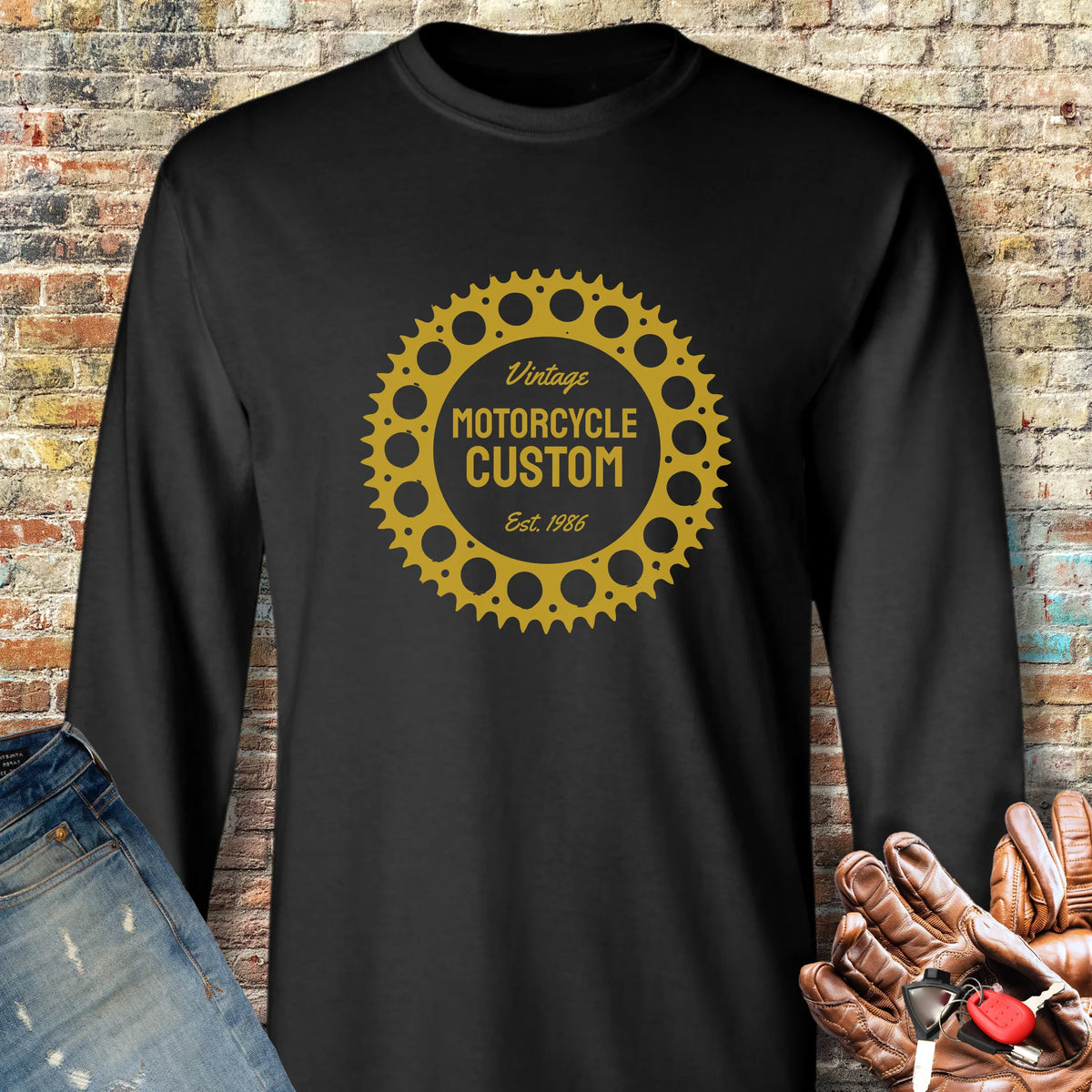 Sprocket Long Sleeve T-Shirt - Black