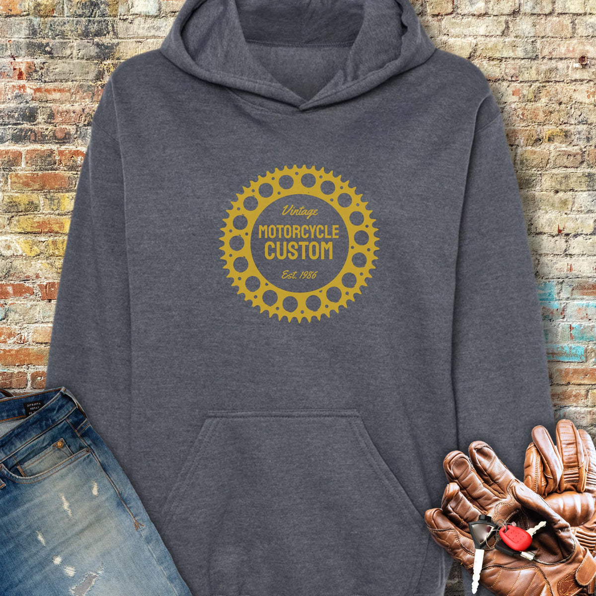 Sprocket Hoodie - Dark Heather