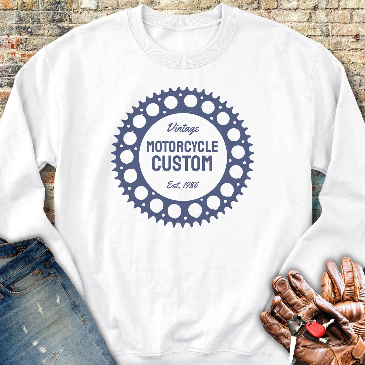 Sprocket Sweatshirt - White