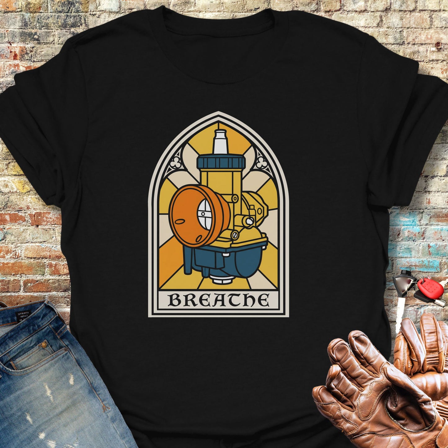 Stained Glass Carb T-Shirt
