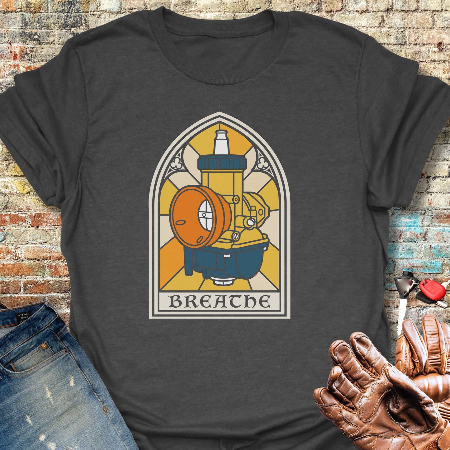 Stained Glass Carb T-Shirt