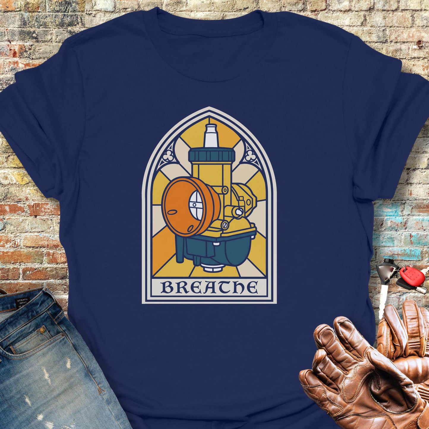 Stained Glass Carb T-Shirt