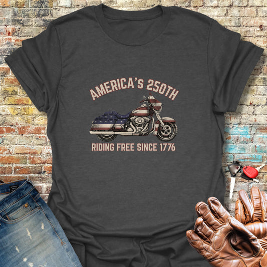 Stars & Stripes 250 T-Shirt - Dark Heather