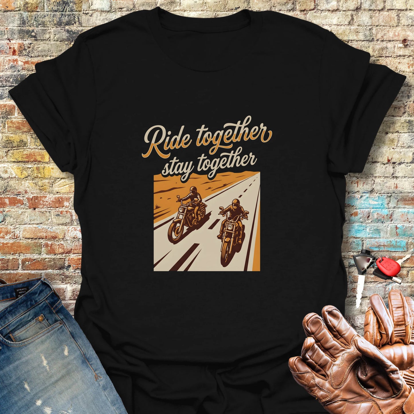 Stay Together T-Shirt - Black