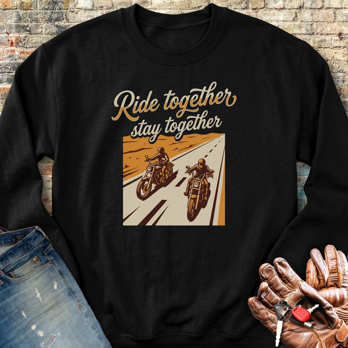 Stay Together Sweatshirt - Black