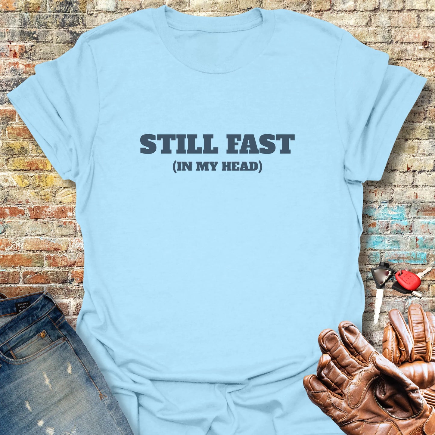Still Fast T-Shirt - Light Blue