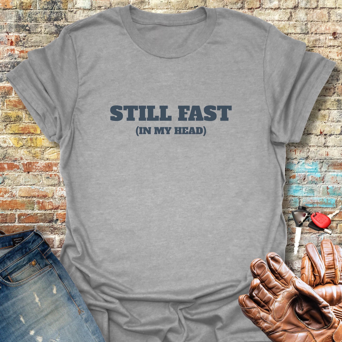 Still Fast T-Shirt - Sport Grey