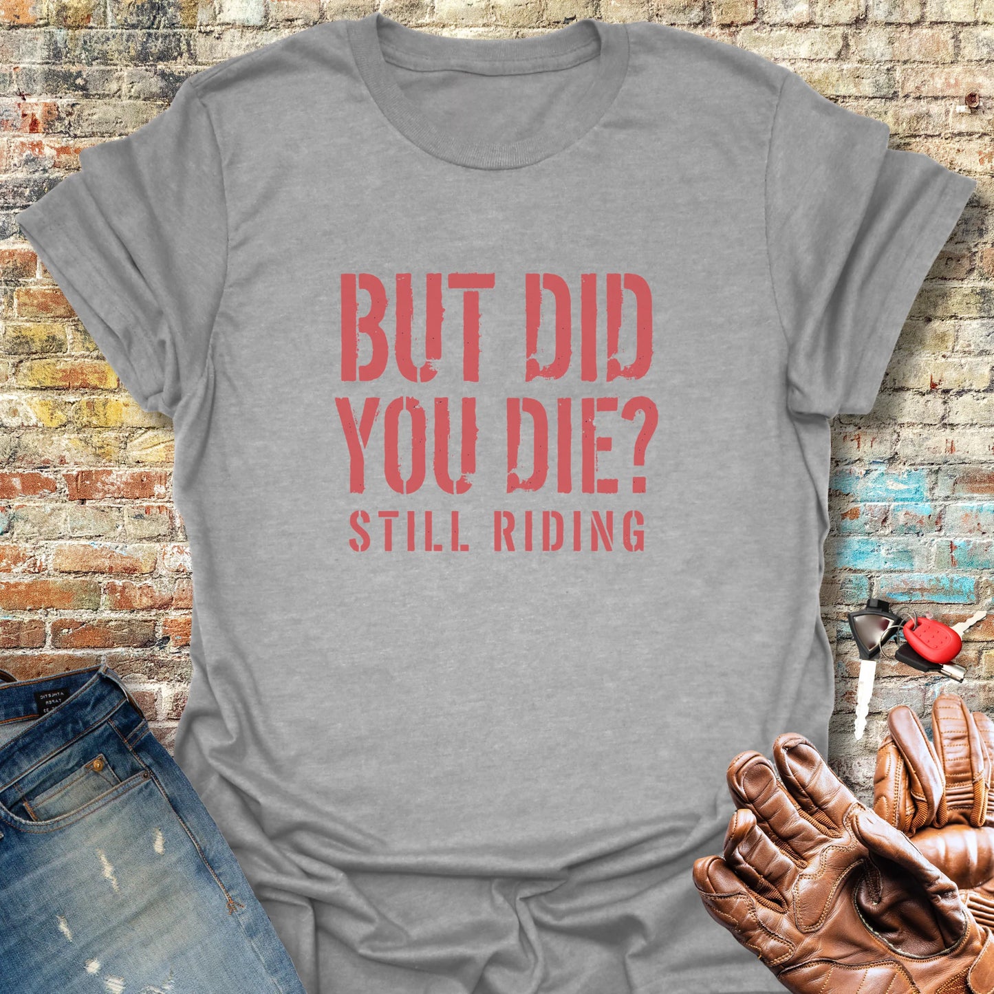 Still Here T-Shirt - Sport Grey
