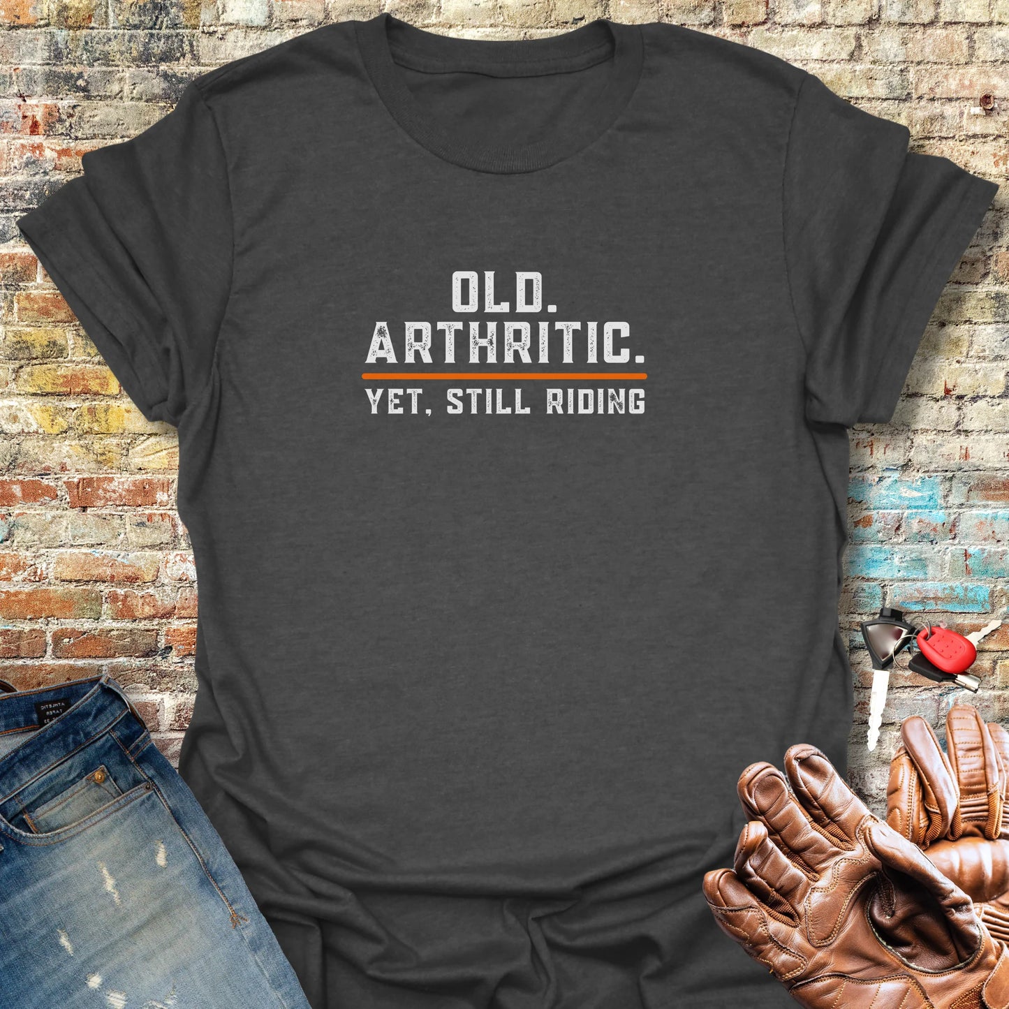 Still Riding T-Shirt - Dark Heather